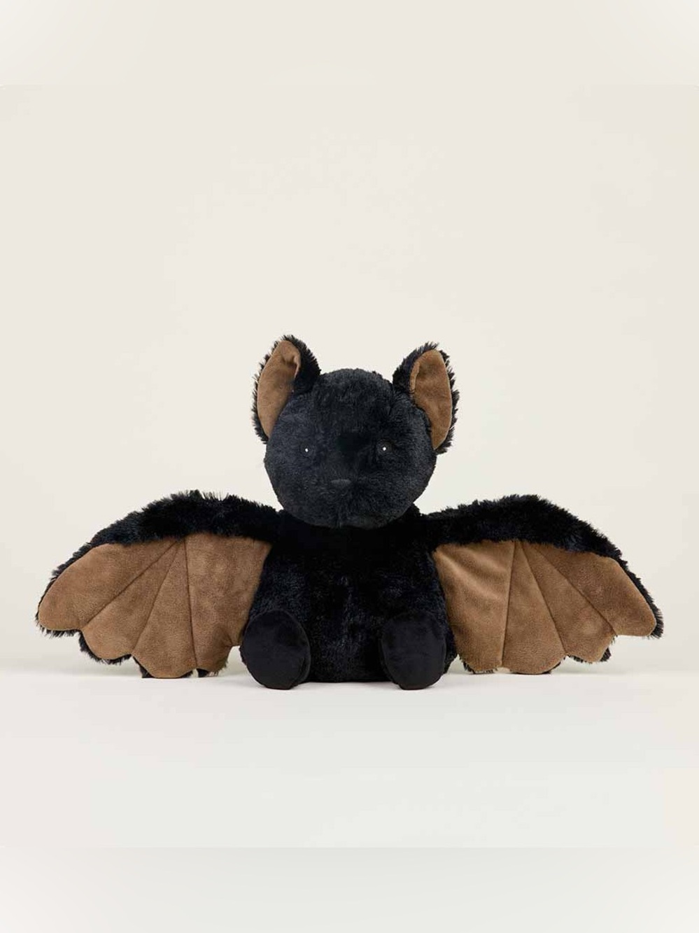 Warmies Plush Bat Stuffed Toy Black and Brown